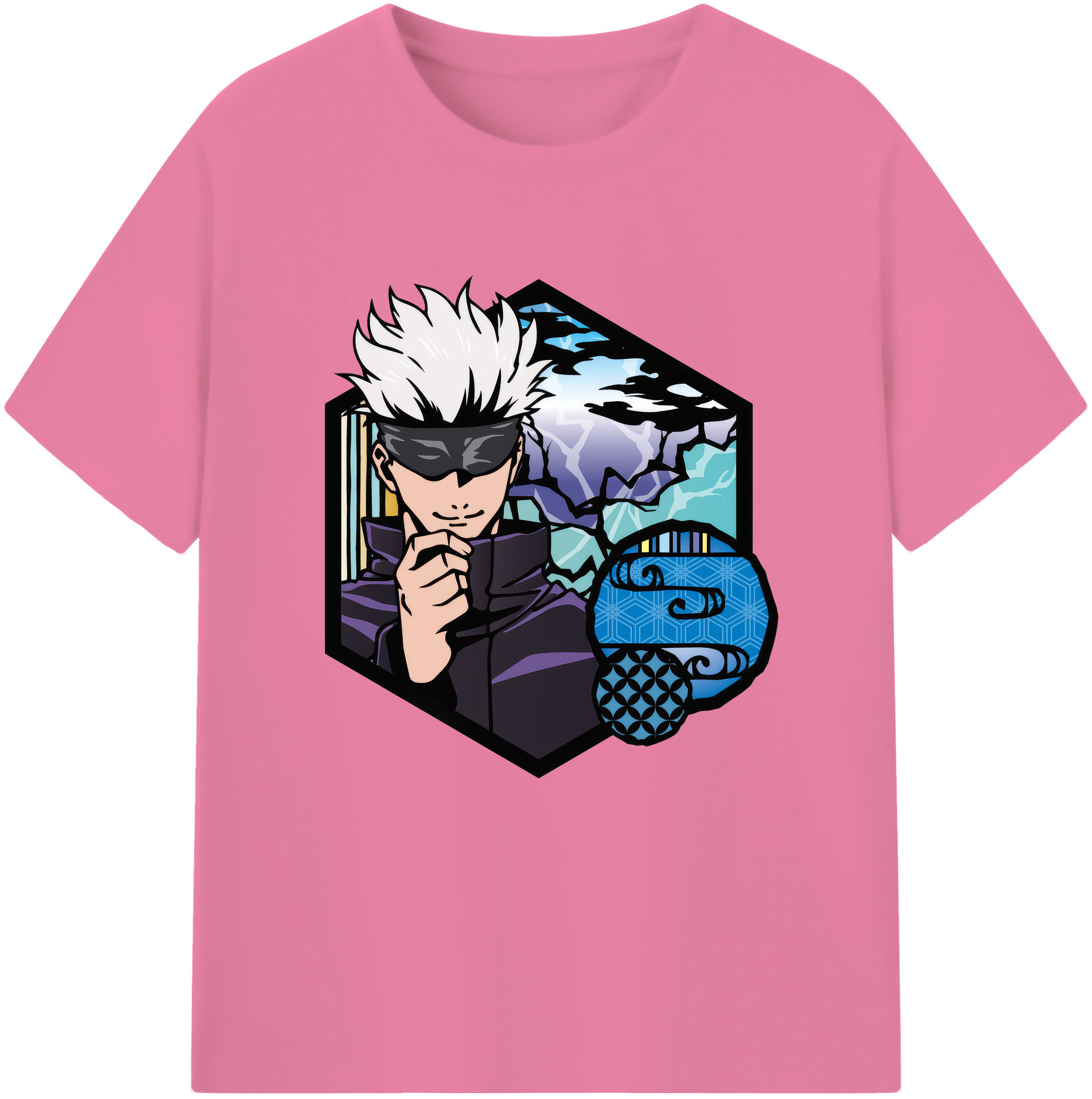 （画像用） 呪術廻戦 Jujutsu Kaisen 綿100％半袖Tシャツ（フロントプリント）